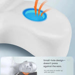 Cuscino cervicale ergonomico in memory foam a forma di rana