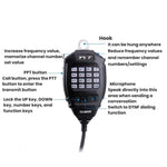 TYT TH-9000D Radio ricetrasmittente wireless ad alta potenza per esterni, portata 1-50 km.