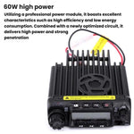 TYT TH-9000D Radio ricetrasmittente wireless ad alta potenza per esterni, portata 1-50 km.