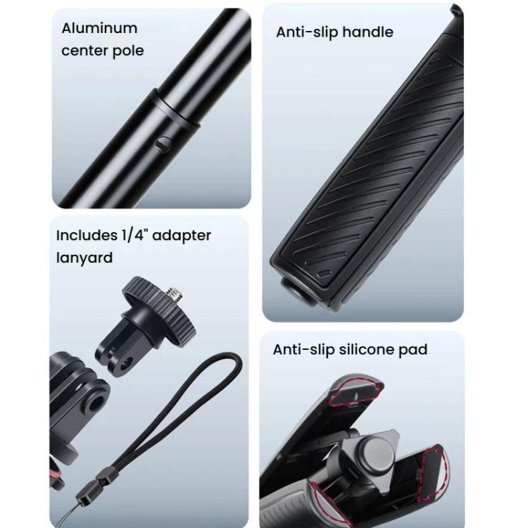 XILETU XS-22 Mini treppiede per action camera 13-30 cm