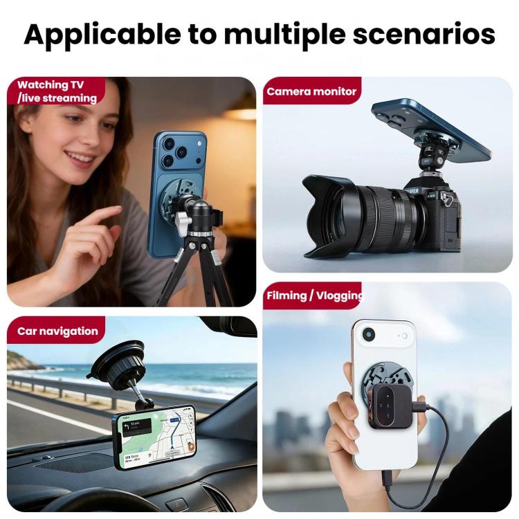 Supporto magnetico multifunzione per smartphone XILETU