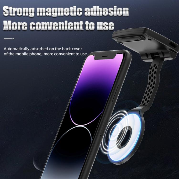 Lampada portatile magnetica per cellulare con luce calda