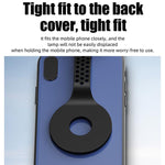 Lampada portatile magnetica per cellulare con luce calda