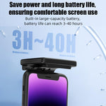 Lampada portatile magnetica per cellulare con luce calda