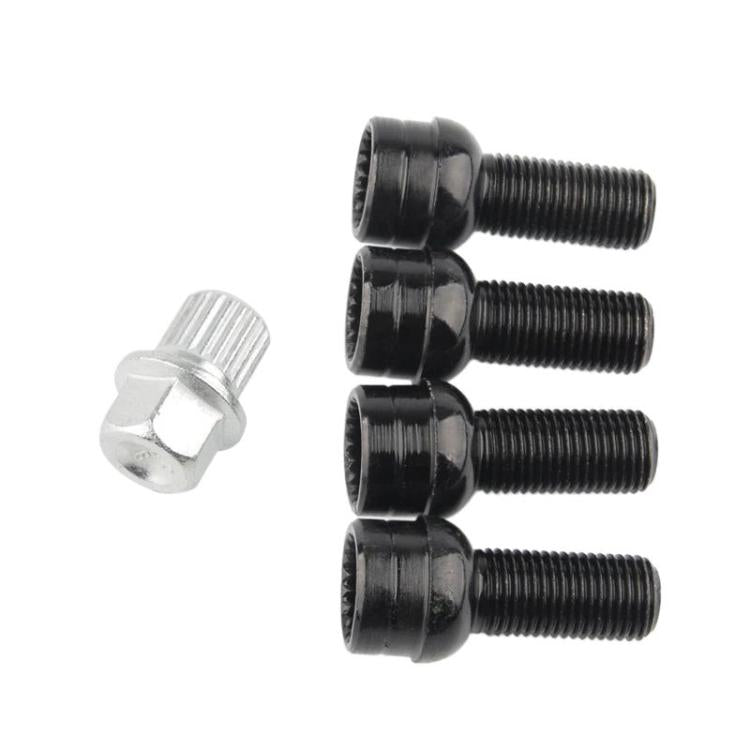 Kit bulloni antifurto M14x1.5 per Volkswagen Bora Golf Sagitar