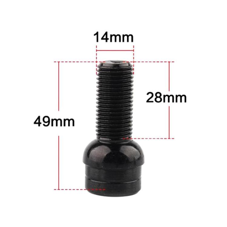Kit bulloni antifurto M14x1.5 per Volkswagen Bora Golf Sagitar