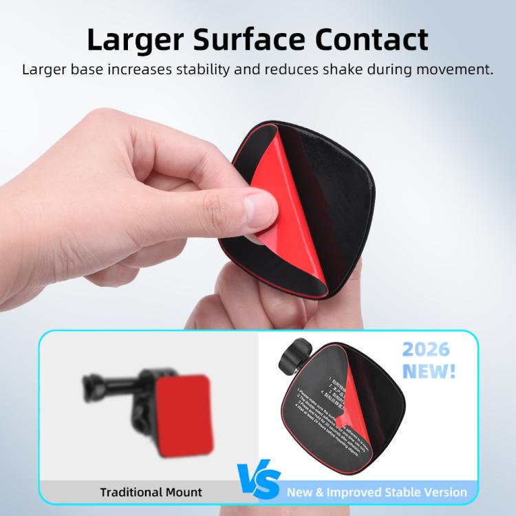 Supporto casco Flymile per DJI Osmo Pocket 3 e GoPro