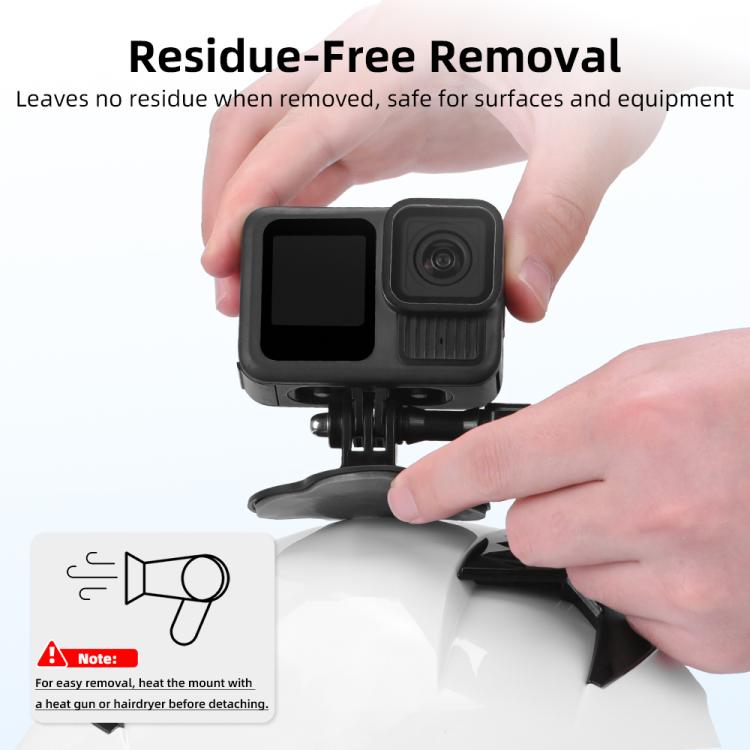 Supporto casco Flymile per DJI Osmo Pocket 3 e GoPro