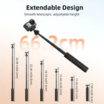 Asta selfie estensibile con treppiede per DJI Osmo Action 3/4/5 e