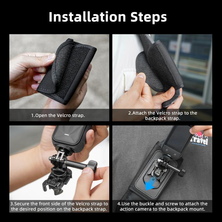 Staffa tracolla per DJI Osmo Pocket 3 e GoPro