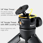 Treppiede Selfie Stick XILETU XS-21 200-402mm in metallo