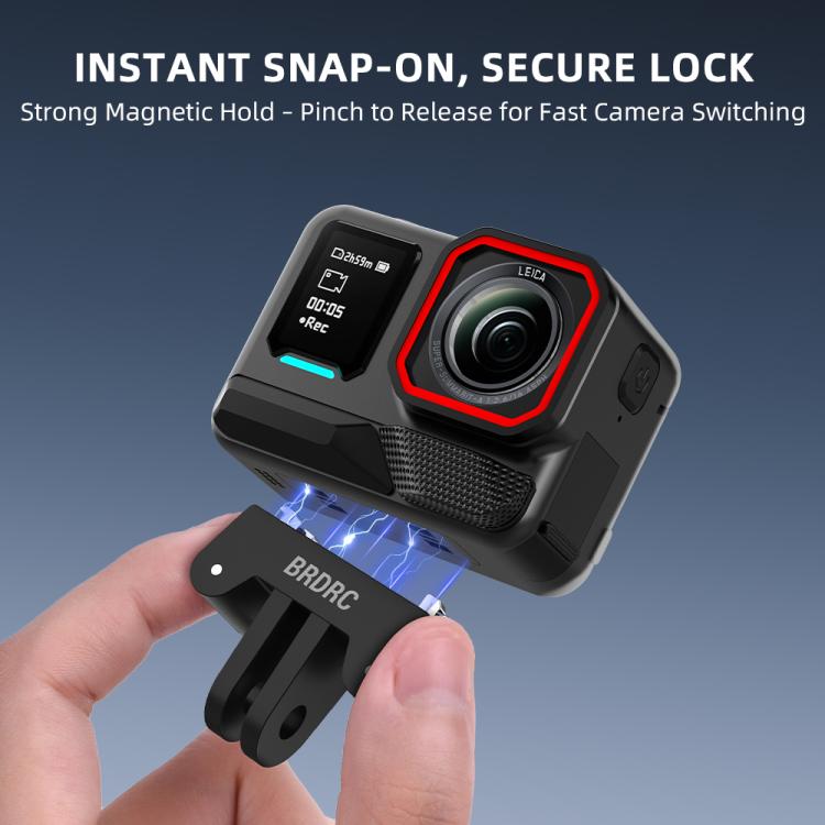 Base magnetica estensibile a sgancio rapido per Insta360 Ace Pro