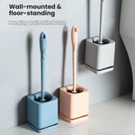 Set spazzolino e supporto WC con lavabo autoevaporante