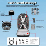 Zaino rigido impermeabile per DJI Avata 360 con scomparto laptop