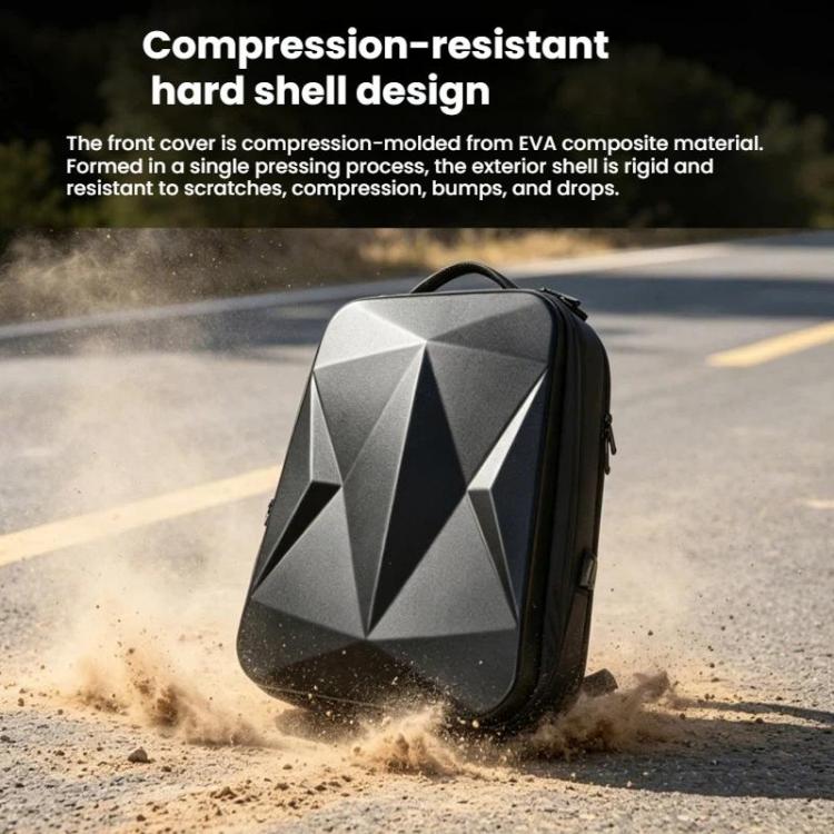 Zaino rigido impermeabile per DJI Avata 360 con scomparto laptop