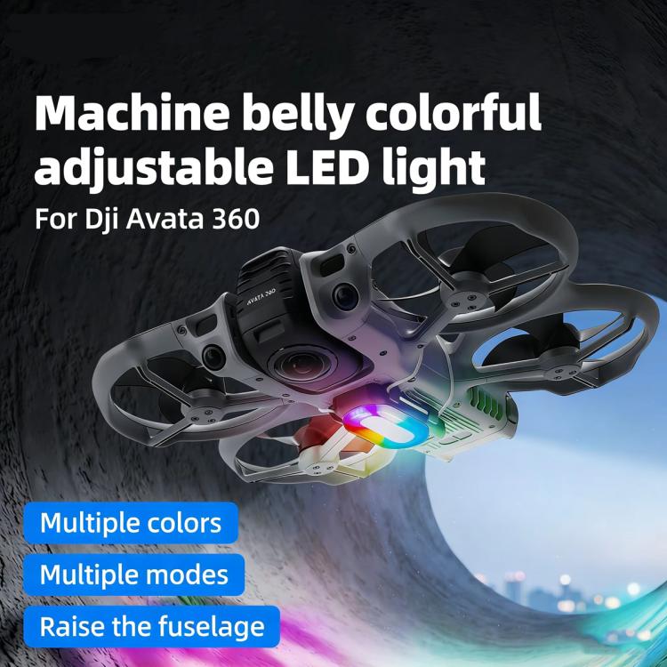 Luce LED RGB inferiore per DJI Avata 360 ricaricabile