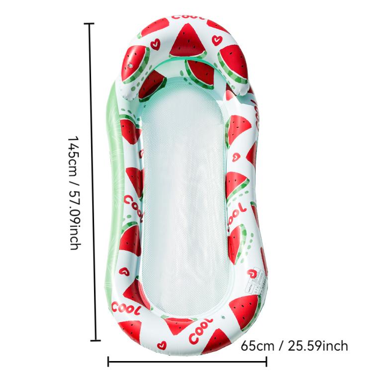 Materasso galleggiante gonfiabile in PVC 28x25x2 cm