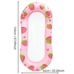 Materasso galleggiante gonfiabile in PVC 28x25x2 cm