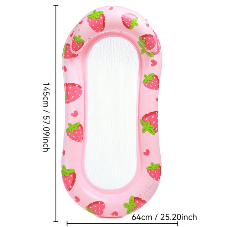 Materasso galleggiante gonfiabile in PVC 28x25x2 cm