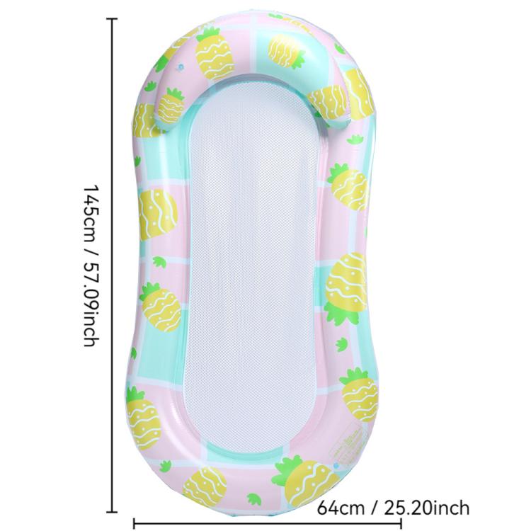 Materasso galleggiante gonfiabile in PVC 28x25x2 cm