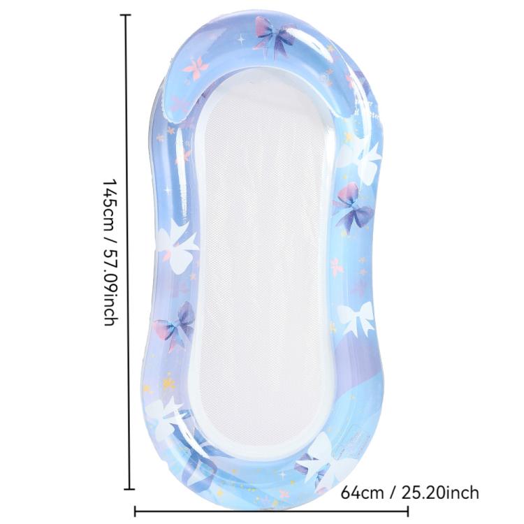 Materasso galleggiante gonfiabile in PVC 28x25x2 cm