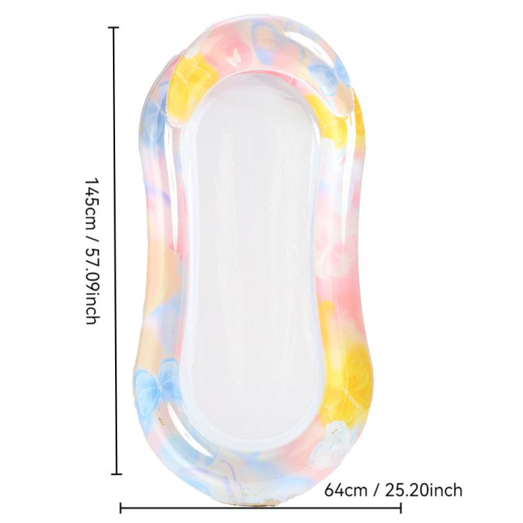 Materasso galleggiante gonfiabile in PVC 28x25x2 cm