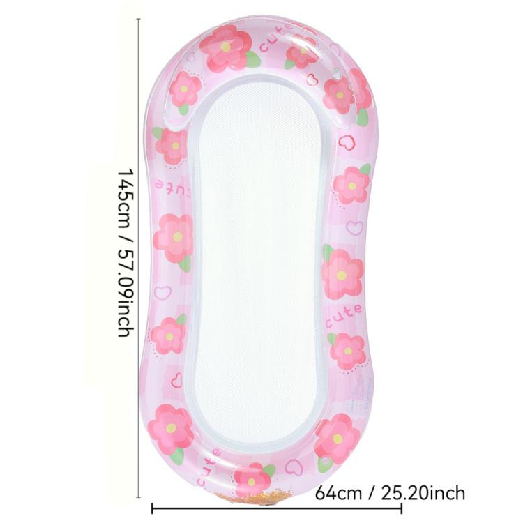 Materasso galleggiante gonfiabile in PVC 28x25x2 cm