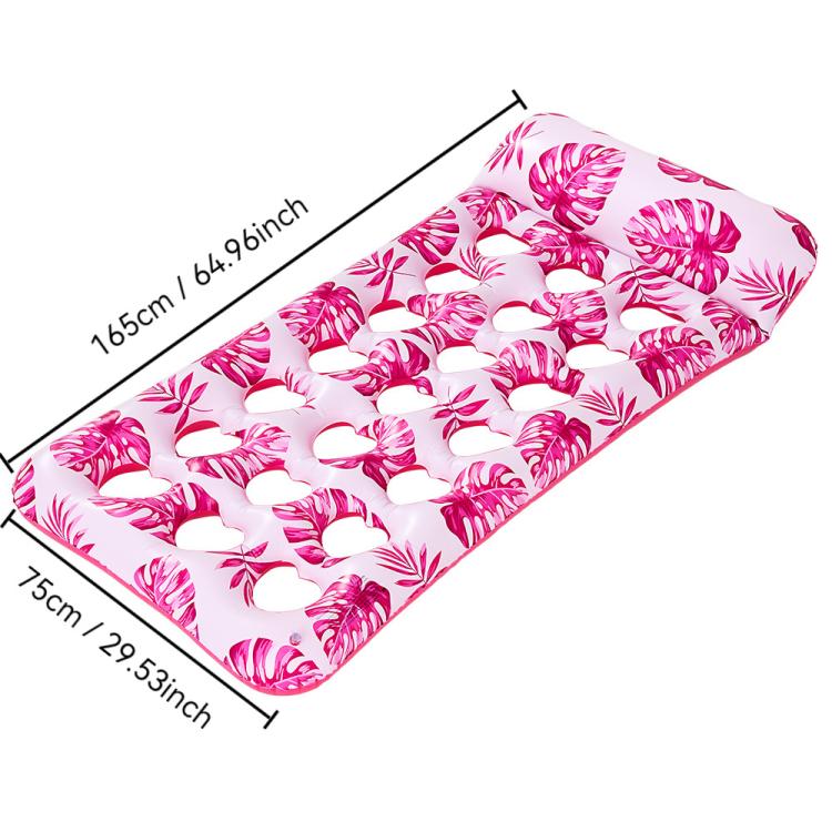 Materasso galleggiante gonfiabile in PVC 28x25x2 cm