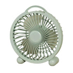Ventilatore da tavolo portatile ad alta velocità per dormitorio e ufficio, 4 inch Plug-in White, 4 inch Plug-in Green, 4 inch Plug-in Pink, 6 inch Rechargeable White, 6 inch Rechargeable Green, 6 inch Rechargeable Pink