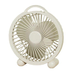 Ventilatore da tavolo portatile ad alta velocità per dormitorio e ufficio, 4 inch Plug-in White, 4 inch Plug-in Green, 4 inch Plug-in Pink, 6 inch Rechargeable White, 6 inch Rechargeable Green, 6 inch Rechargeable Pink