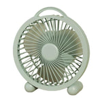 Ventilatore da tavolo portatile ad alta velocità per dormitorio e ufficio, 4 inch Plug-in White, 4 inch Plug-in Green, 4 inch Plug-in Pink, 6 inch Rechargeable White, 6 inch Rechargeable Green, 6 inch Rechargeable Pink