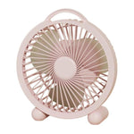 Ventilatore da tavolo portatile ad alta velocità per dormitorio e ufficio, 4 inch Plug-in White, 4 inch Plug-in Green, 4 inch Plug-in Pink, 6 inch Rechargeable White, 6 inch Rechargeable Green, 6 inch Rechargeable Pink