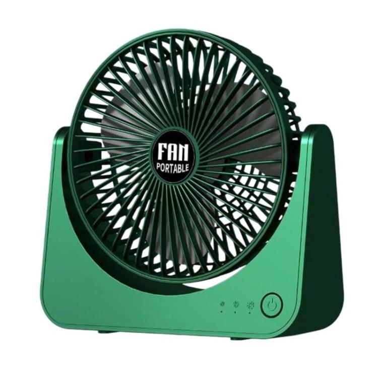 Ventilatore da tavolo da 6 pollici con 3 velocità, silenzioso, ideale per l'estate.