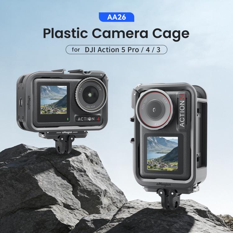 Gabbia in policarbonato per DJI Action 5 Pro 4 3