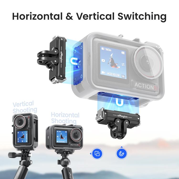 Gabbia in policarbonato per DJI Action 5 Pro 4 3
