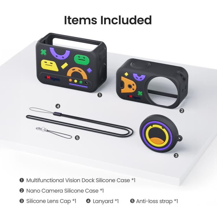 Custodia in silicone 5 in 1 per DJI Osmo Nano