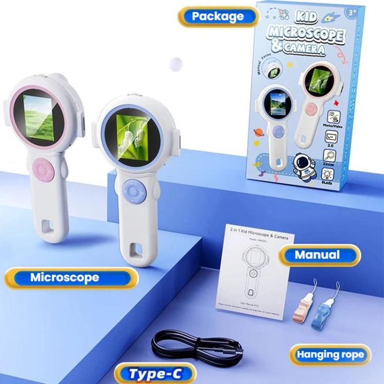 Microscopio digitale portatile per bambini HM020J HD