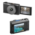 Fotocamera digitale mirrorless 4K 68 MP con schermo ribaltabile - immagine 2