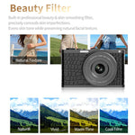 Fotocamera digitale mirrorless 4K 68 MP con schermo ribaltabile - immagine 8