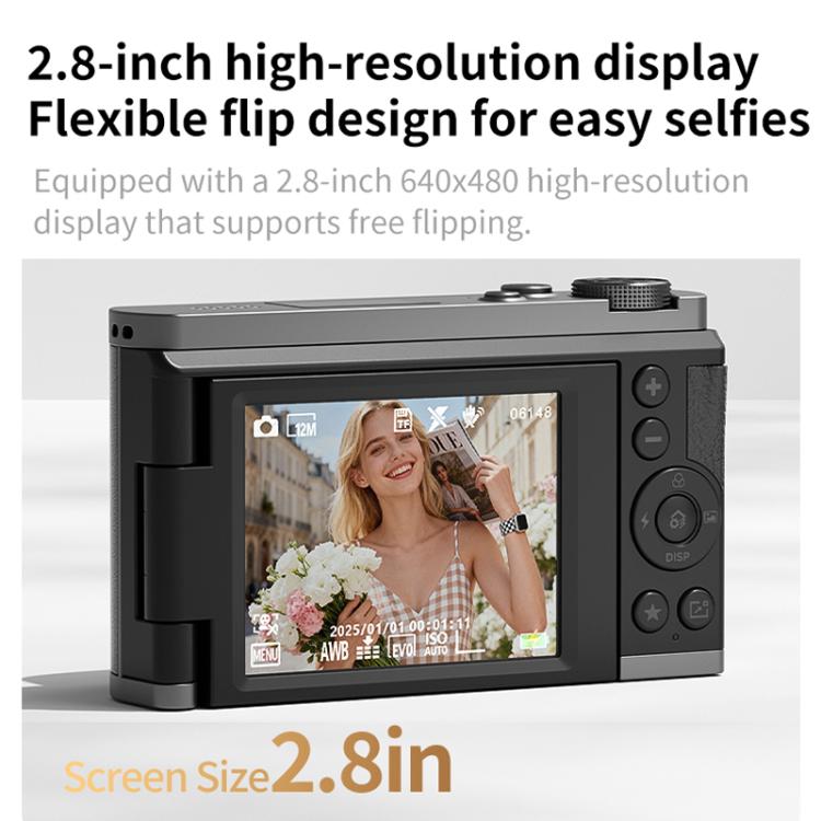 Fotocamera digitale mirrorless 4K 68 MP con schermo ribaltabile - immagine 9