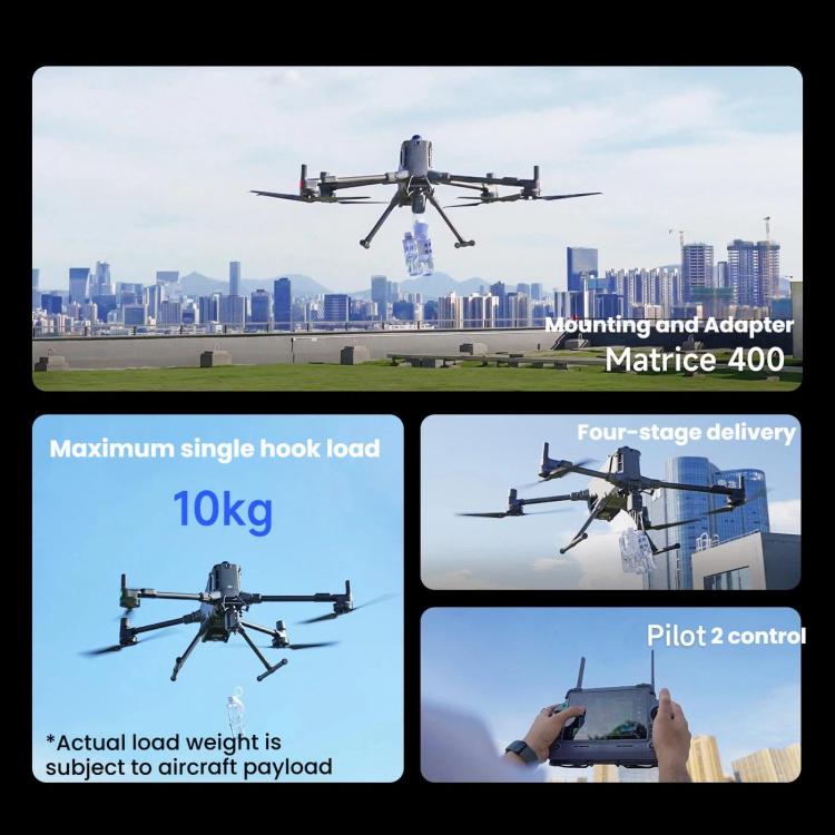 Dropper 4-Stages per DJI Matrice 400 e M350 RTK