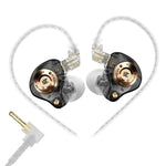 Auricolari cablati KZ EDZ con microfono 3,5mm e Type-C