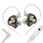 Auricolari cablati KZ EDZ con microfono 3,5mm e Type-C