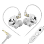 Auricolari cablati KZ EDZ con microfono 3,5mm e Type-C