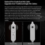 Auricolari cablati KZ EDZ con microfono 3,5mm e Type-C