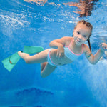 Pinne lunghe in silicone per snorkeling e sport acquatici