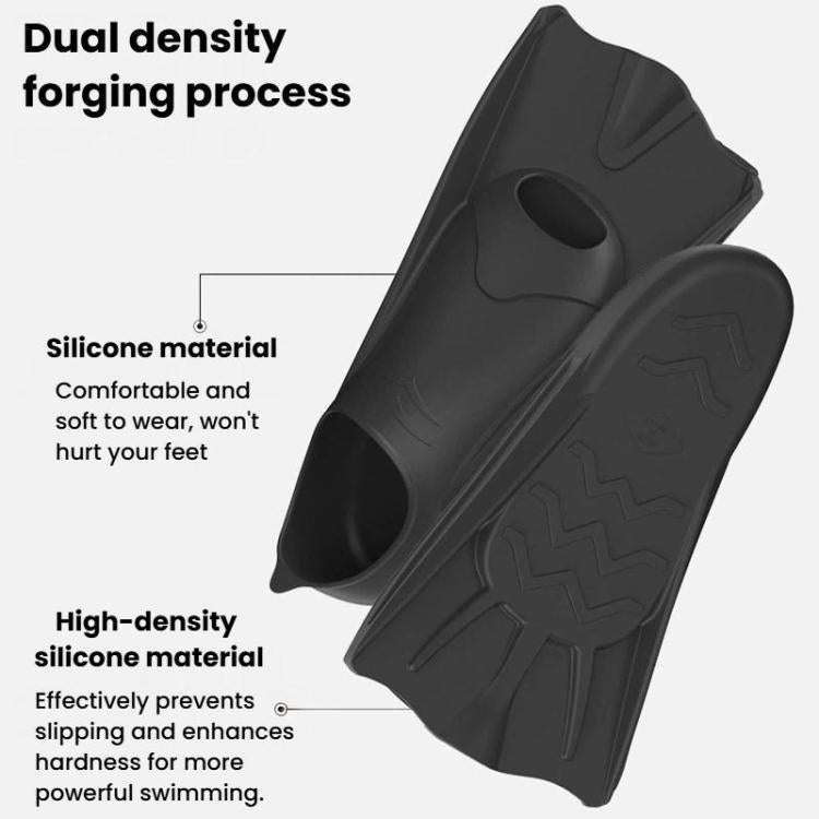 Pinne lunghe in silicone per snorkeling e sport acquatici