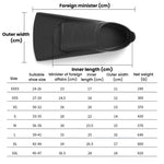 Pinne lunghe in silicone per snorkeling e sport acquatici