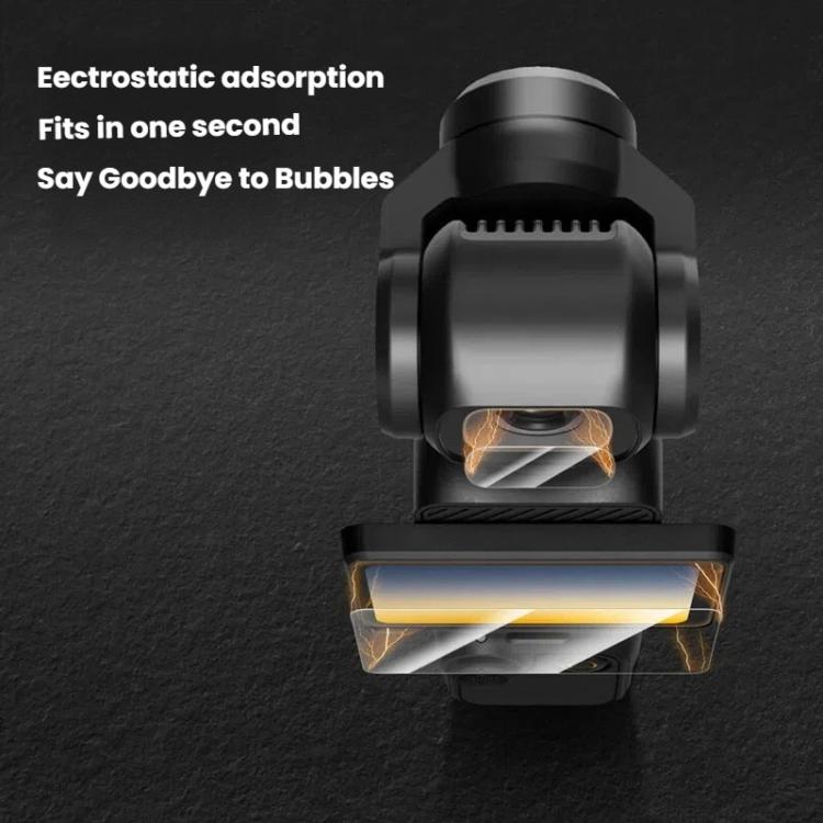 Set pellicola vetro temperato e protezione obiettivo DJI Pocket 4