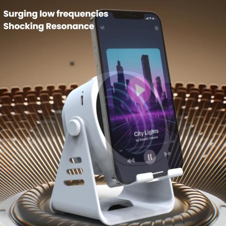 Altoparlante Bluetooth wireless con supporto per telefono